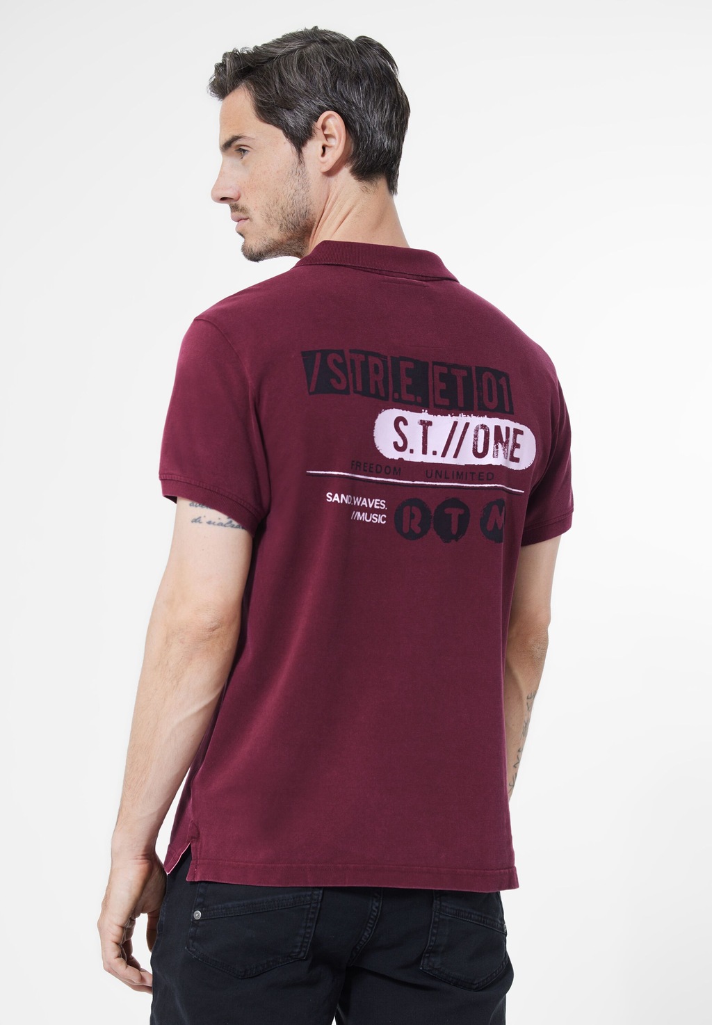 STREET ONE MEN Poloshirt günstig online kaufen