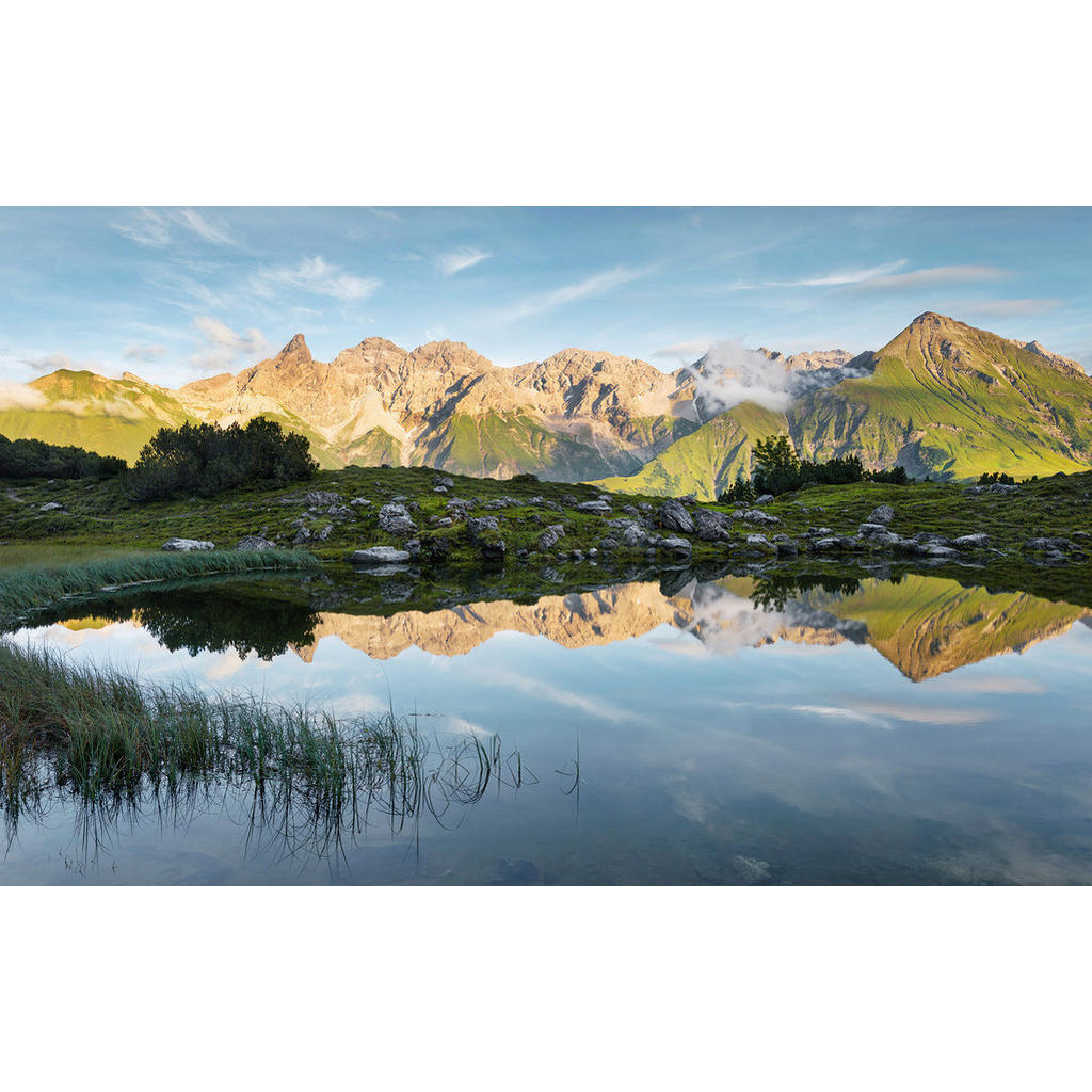 Komar Fototapete Allgäu Spiegel B/L: ca. 450x280 cm günstig online kaufen