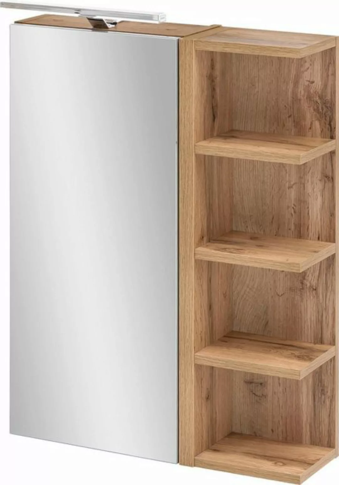 Schildmeyer Spiegelschrank Breite 50 cm, 1-türig, LED-Beleuchtung, Schalter günstig online kaufen