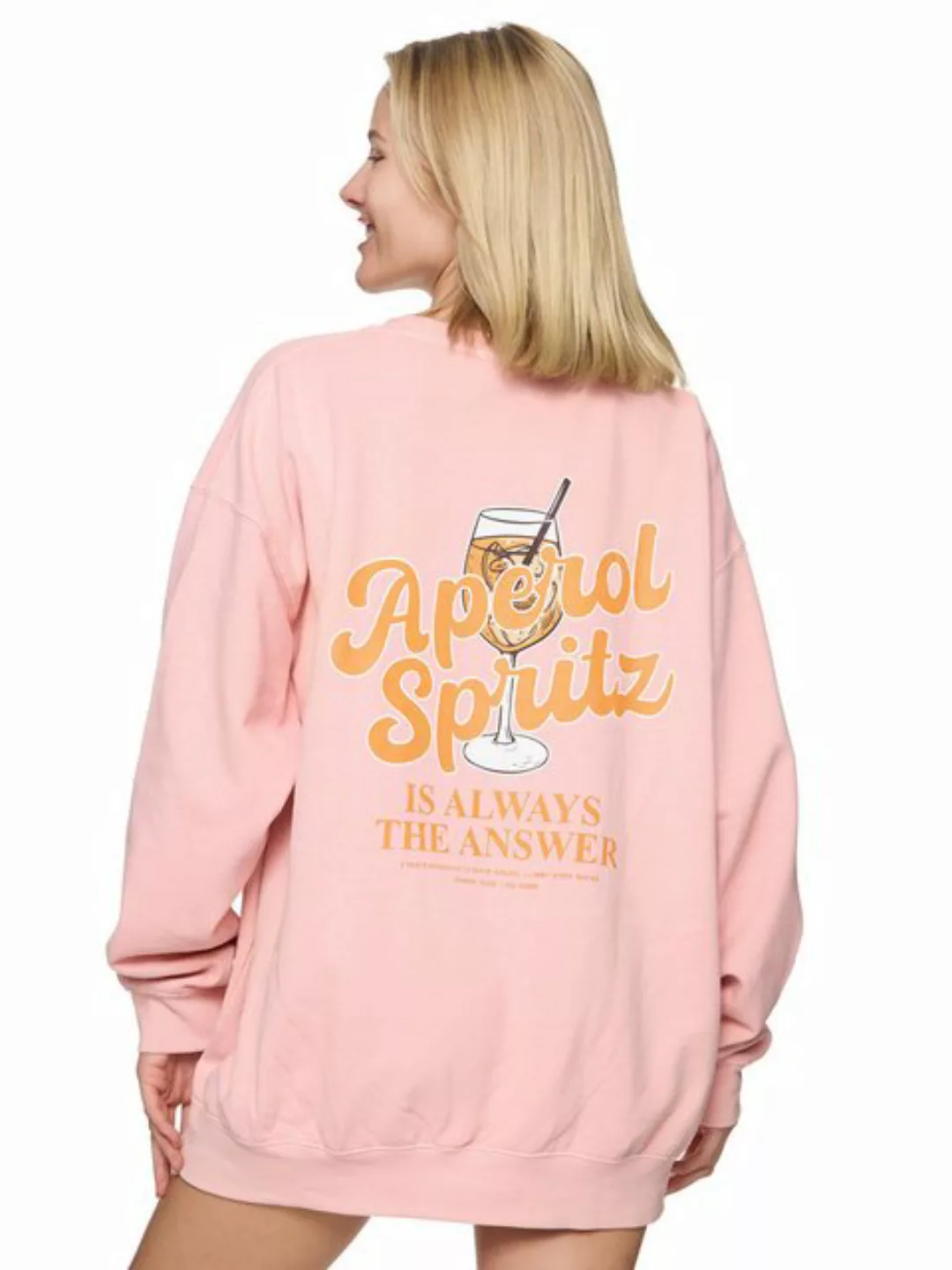 Worldclassca Sweatshirt Worldclassca Oversized Sweatshirt Aperol Spritz Pri günstig online kaufen