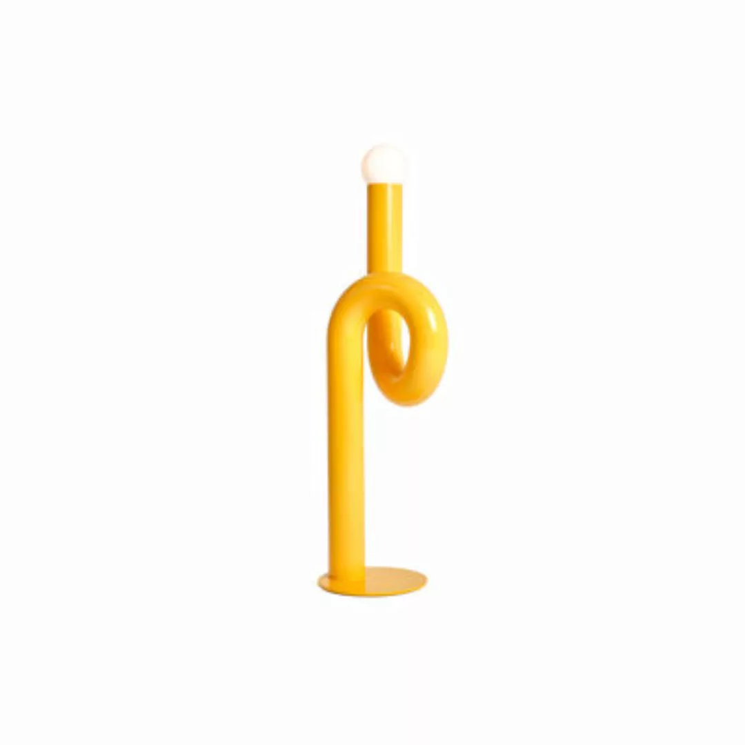 Stehleuchte Petite Modulation metall gelb / H 120 cm - Stahl - Axel Chay - günstig online kaufen