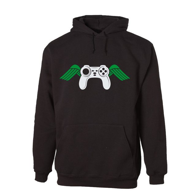 G-graphics Hoodie Gaming-Controller mit Flügeln Unisex mit trendigem Frontp günstig online kaufen