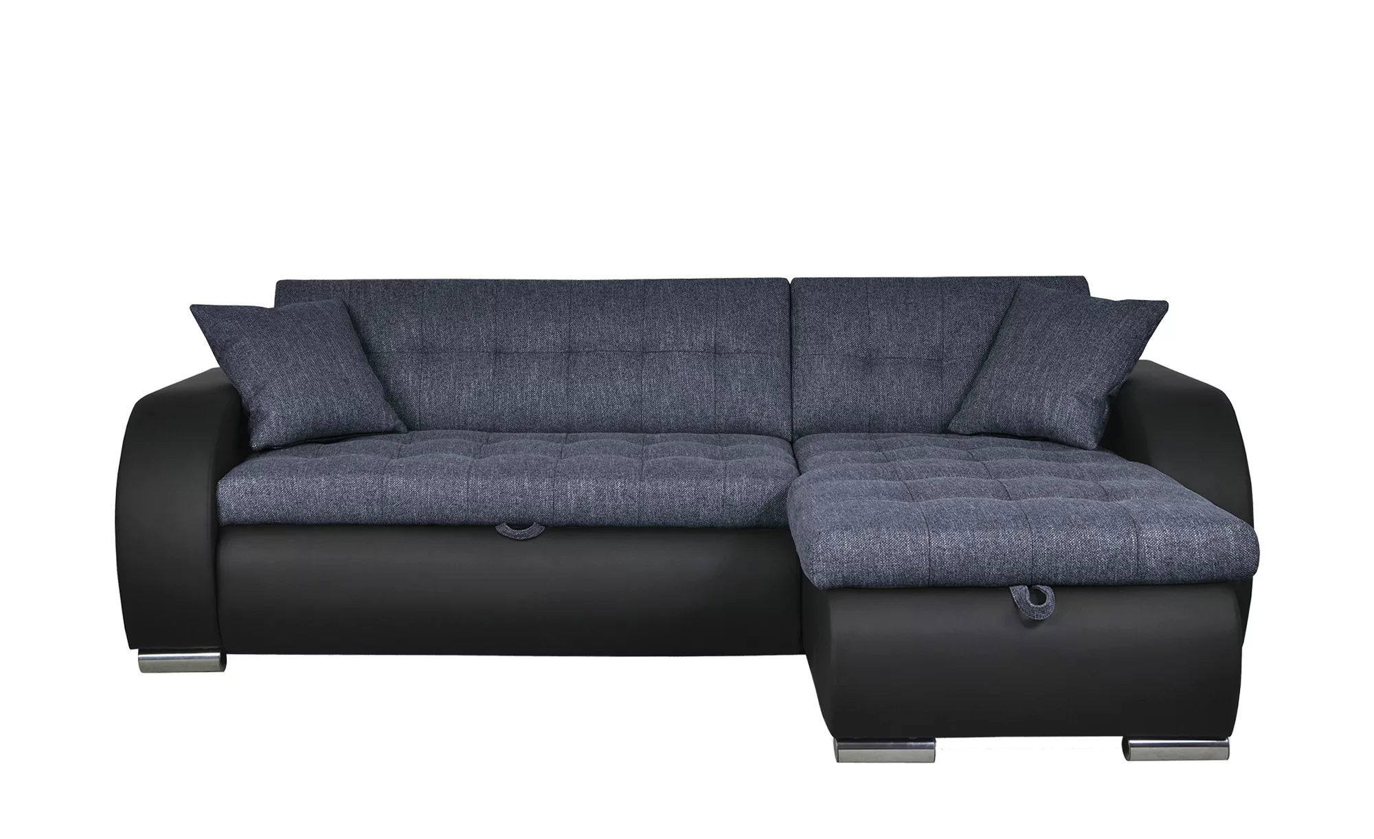 Ecksofa  Aries ¦ blau ¦ Maße (cm): B: 242 H: 80 T: 161 Polstermöbel > Sofas günstig online kaufen