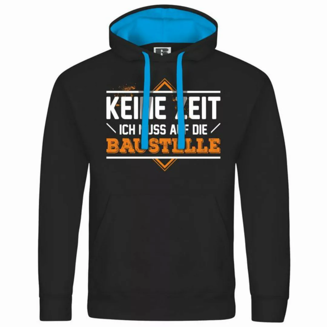 deinshirt Kapuzenpullover Herren Kapuzenpullover Keine Zeit ich muss auf di günstig online kaufen