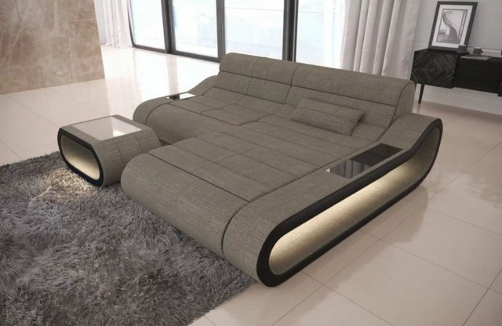 Sofa Dreams Ecksofa Stoff Couch Polstersofa Concept L Form Polster Stoffsof günstig online kaufen