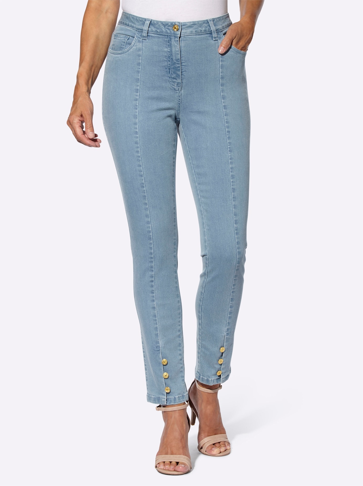 Lady 5-Pocket-Jeans, (1 tlg.) günstig online kaufen