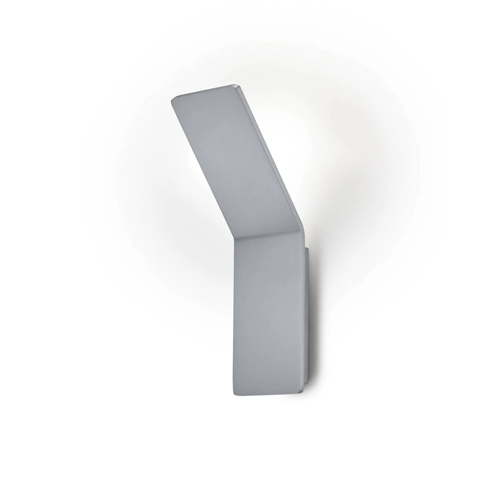 LED-Wandleuchte Ava, nickel matt, Aluminium, 1-flammig günstig online kaufen