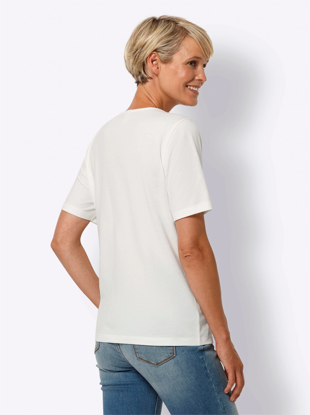 Classic Basics Kurzarmshirt "Kurzarm-Shirt" günstig online kaufen