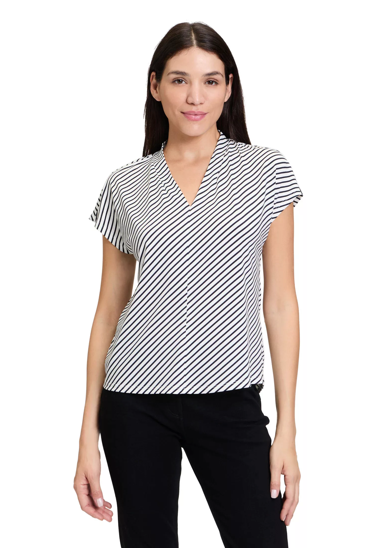 Betty Barclay Kurzarmshirt "Betty Barclay Casual-Shirt mit hohem Kragen", K günstig online kaufen