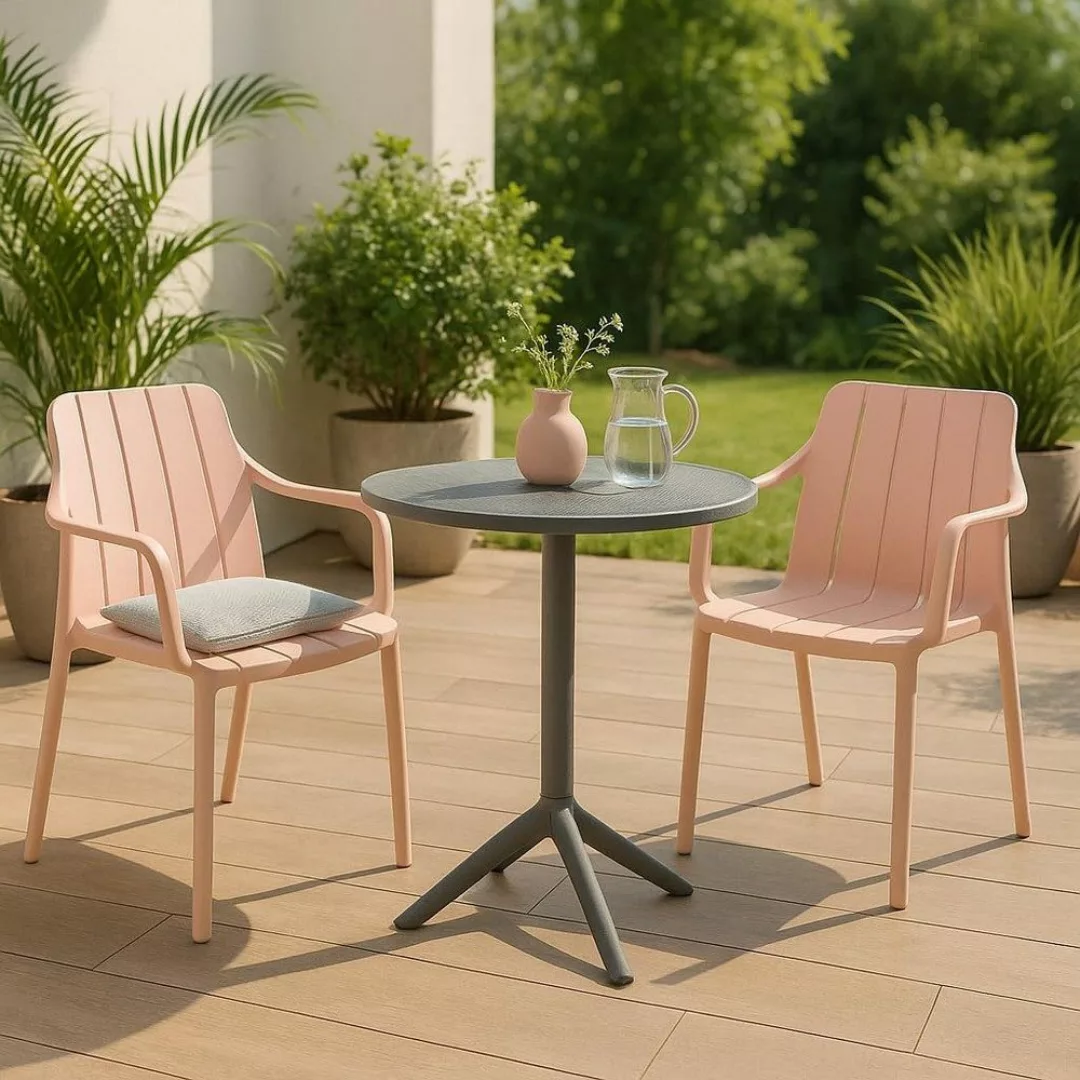 VORTIVO Gartenstuhl stapelbar – wetterfest, bis günstig online kaufen