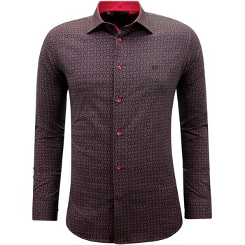 Gentile Bellini  Hemdbluse Hemd Print Langarm Slim günstig online kaufen