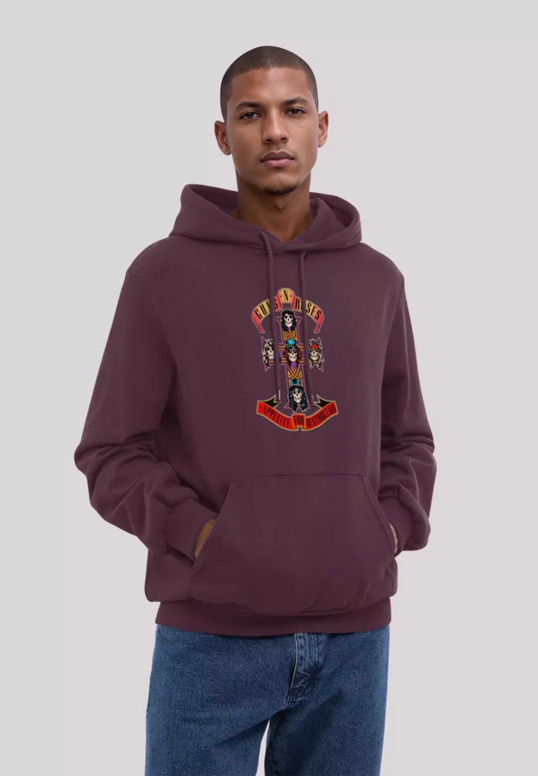 F4NT4STIC Kapuzenpullover "Guns n Roses Appetite For Destruction", Premium günstig online kaufen