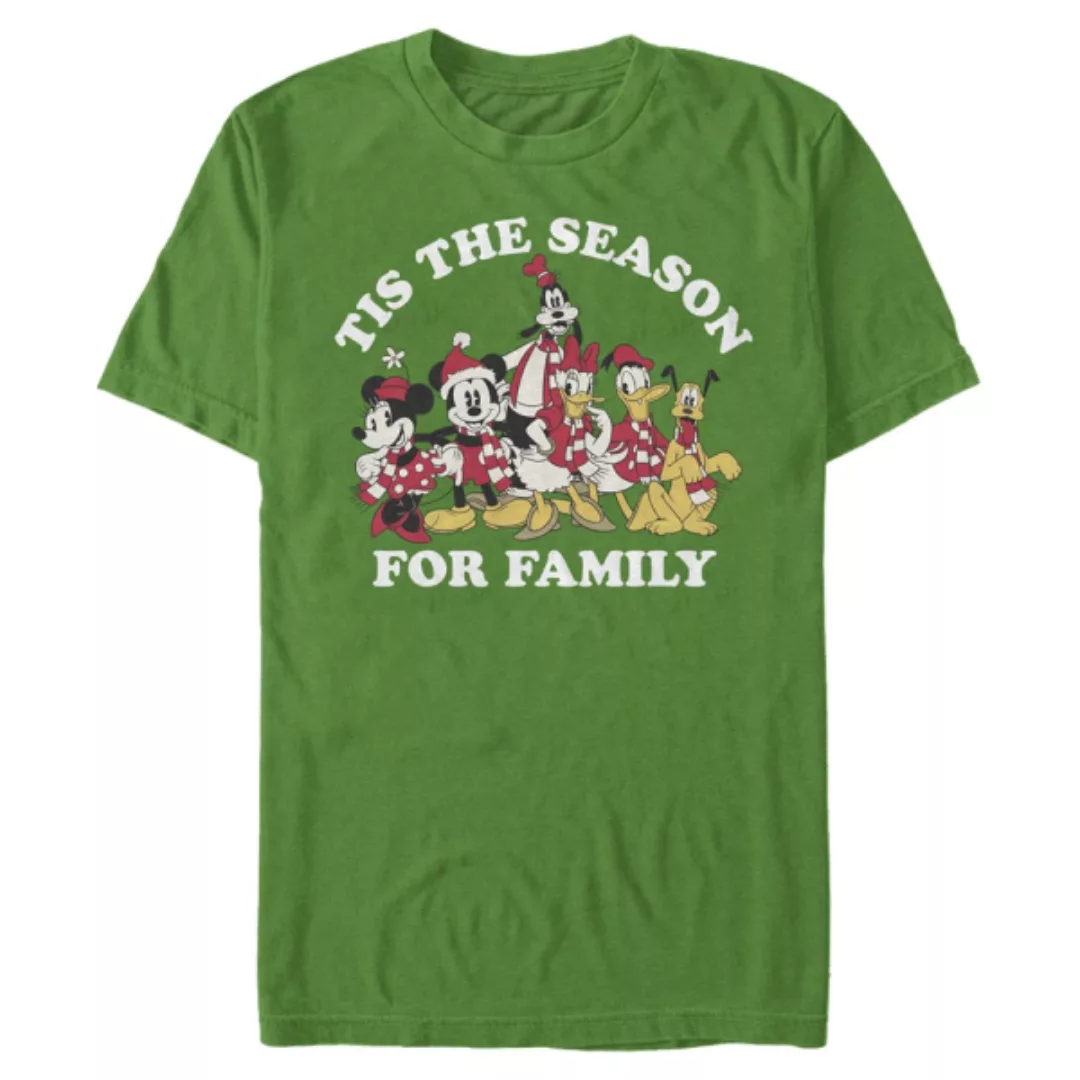 Disney - Micky Maus - Gruppe Family Season - Männer T-Shirt günstig online kaufen