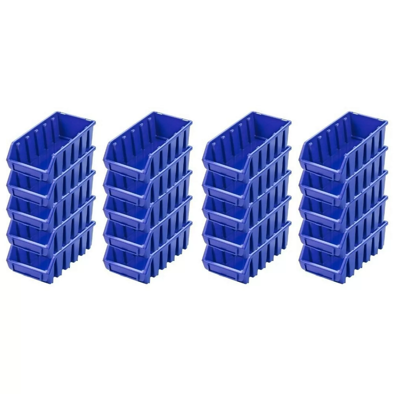 PROREGAL SuperSparSet 20x Sichtlagerbox 2L HxBxT 7,5 x 11,6 x 21,2 cm Polyp günstig online kaufen