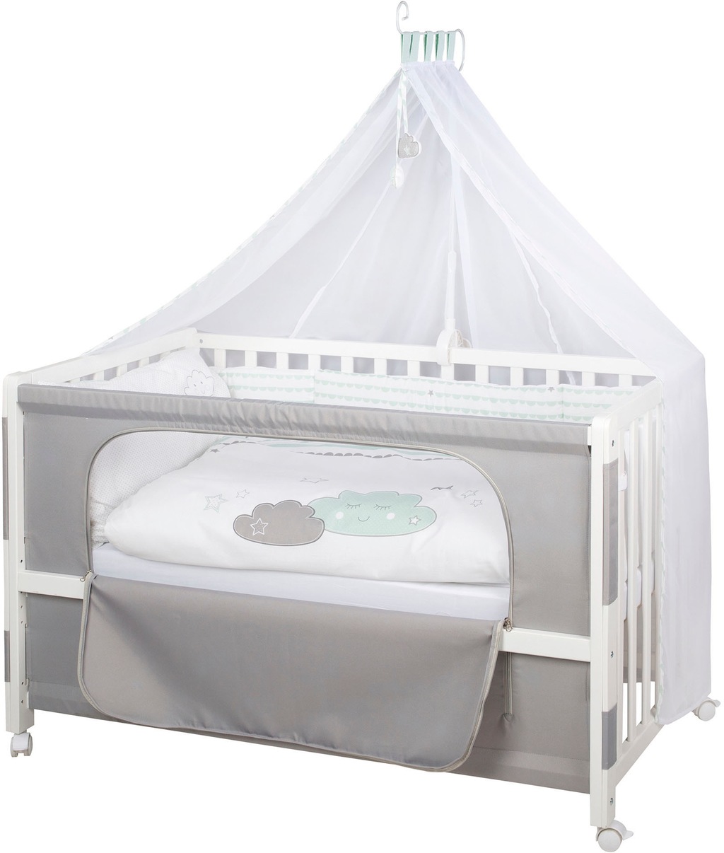 roba® Babybett »Room Bed - Dekor Happy Cloud« günstig online kaufen