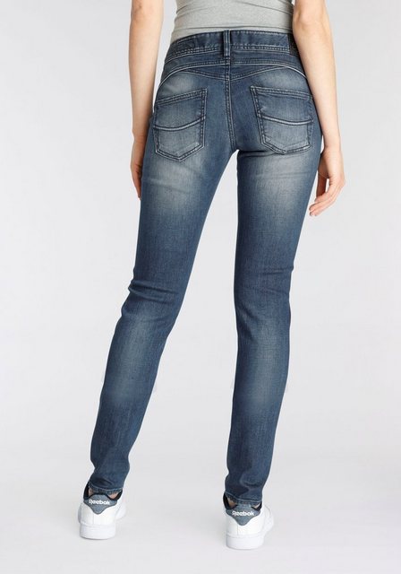 Herrlicher Röhrenjeans GILA SLIM ORGANIC umweltfreundlich dank Kitotex Tech günstig online kaufen