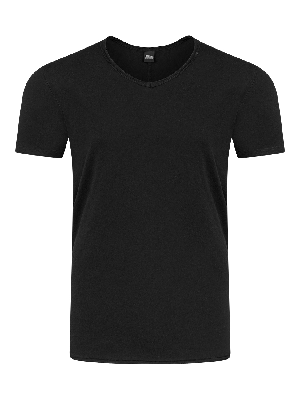 Replay Herren T-Shirt Basic Jersey V- Neck günstig online kaufen