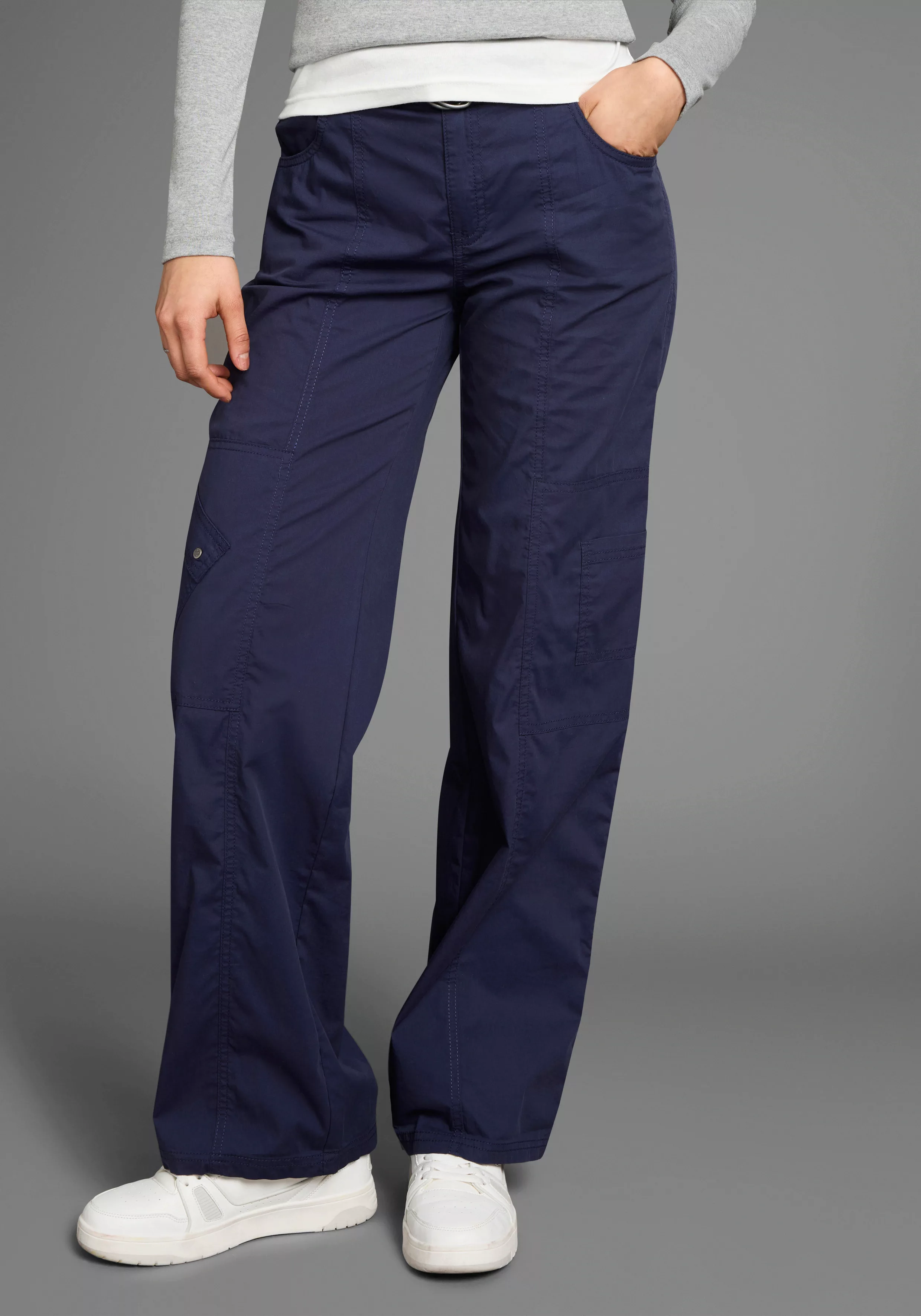 KangaROOS Cargohose, (2 tlg., mit abnehmbarem Gürtel), mit besonderem Tasch günstig online kaufen