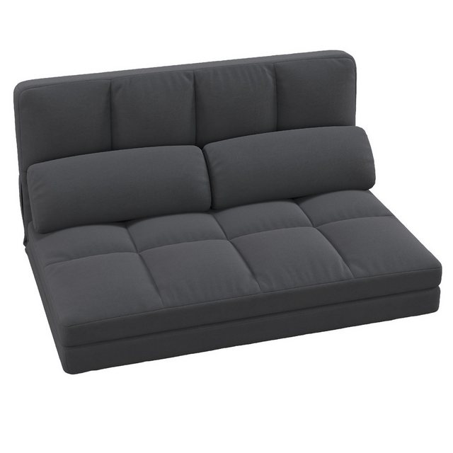 COSTWAY Schlafsofa, klappbares Bodensofa, 3in1, mit verstellbarer Rückenleh günstig online kaufen