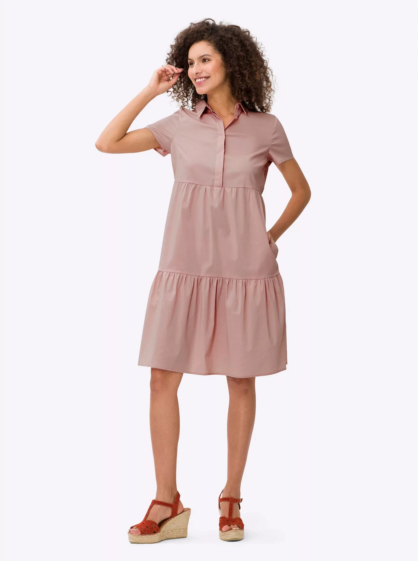 heine Blusenkleid "Hemdblusenkleid" günstig online kaufen