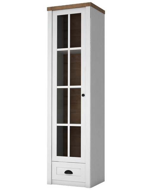 Xlmoebel Vitrine Design-Holzvitrine für das Wohnzimmer Klassischer (1-St., günstig online kaufen