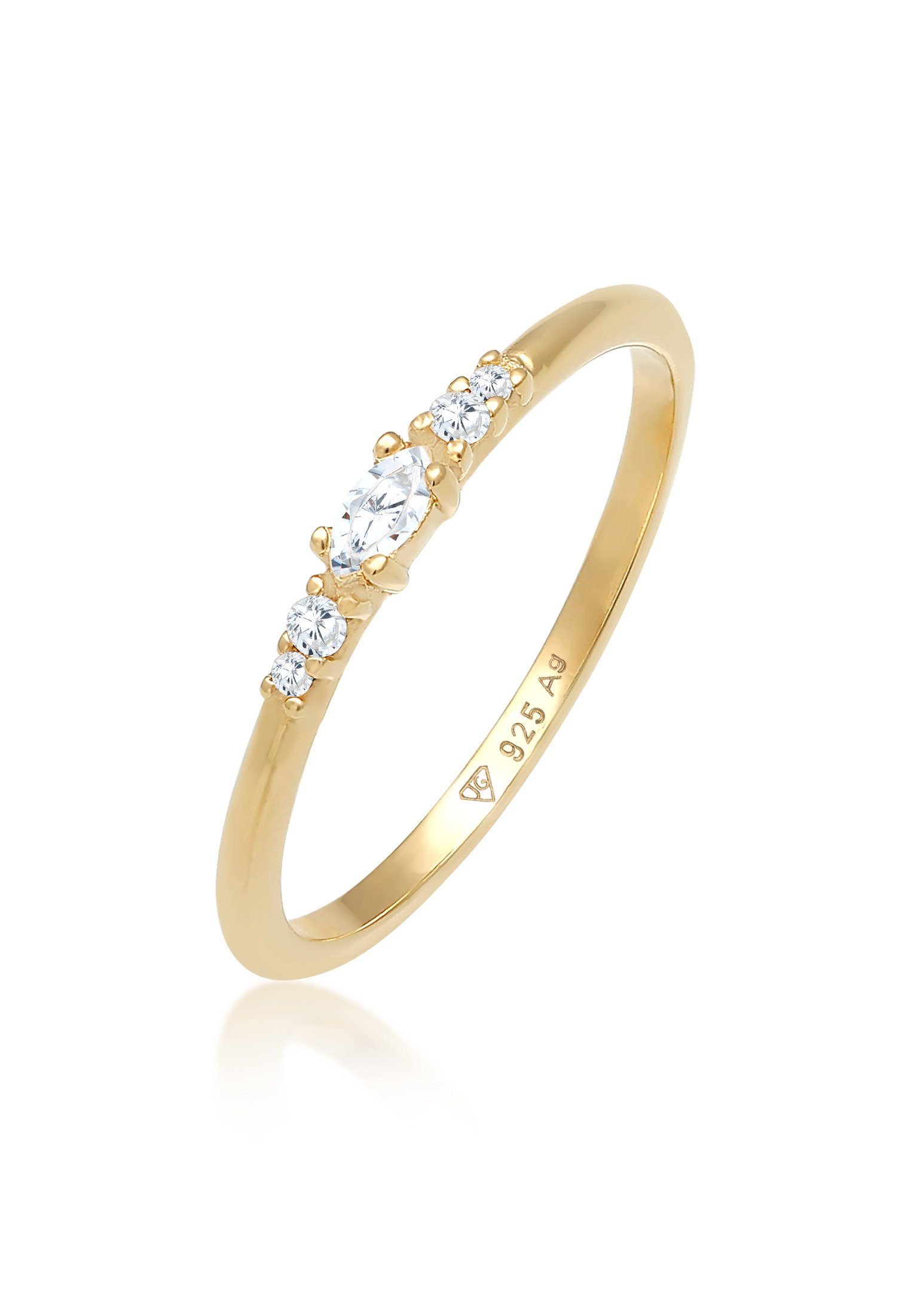 Elli Verlobungsring Zirkonia Marquise Elegant Verlobung günstig online kaufen