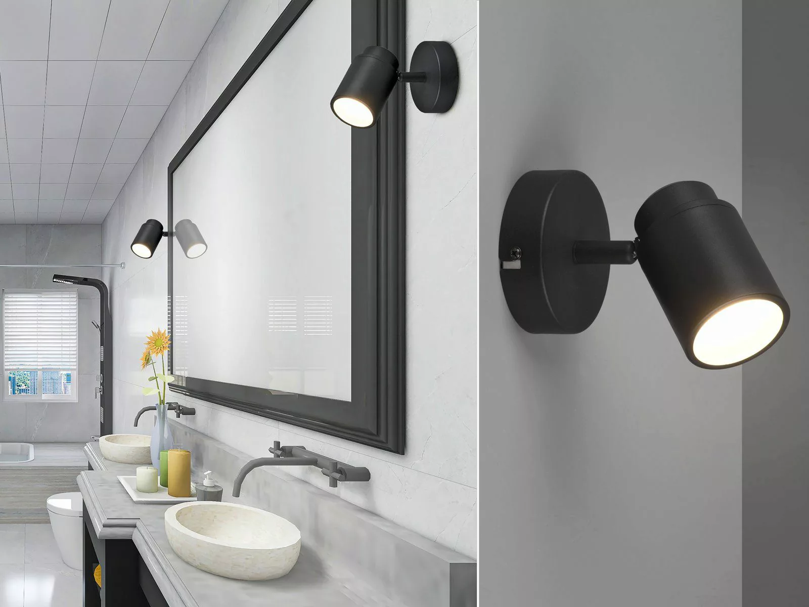TRIO Leuchten LED Wandstrahler, Dimmfunktion, LED günstig online kaufen