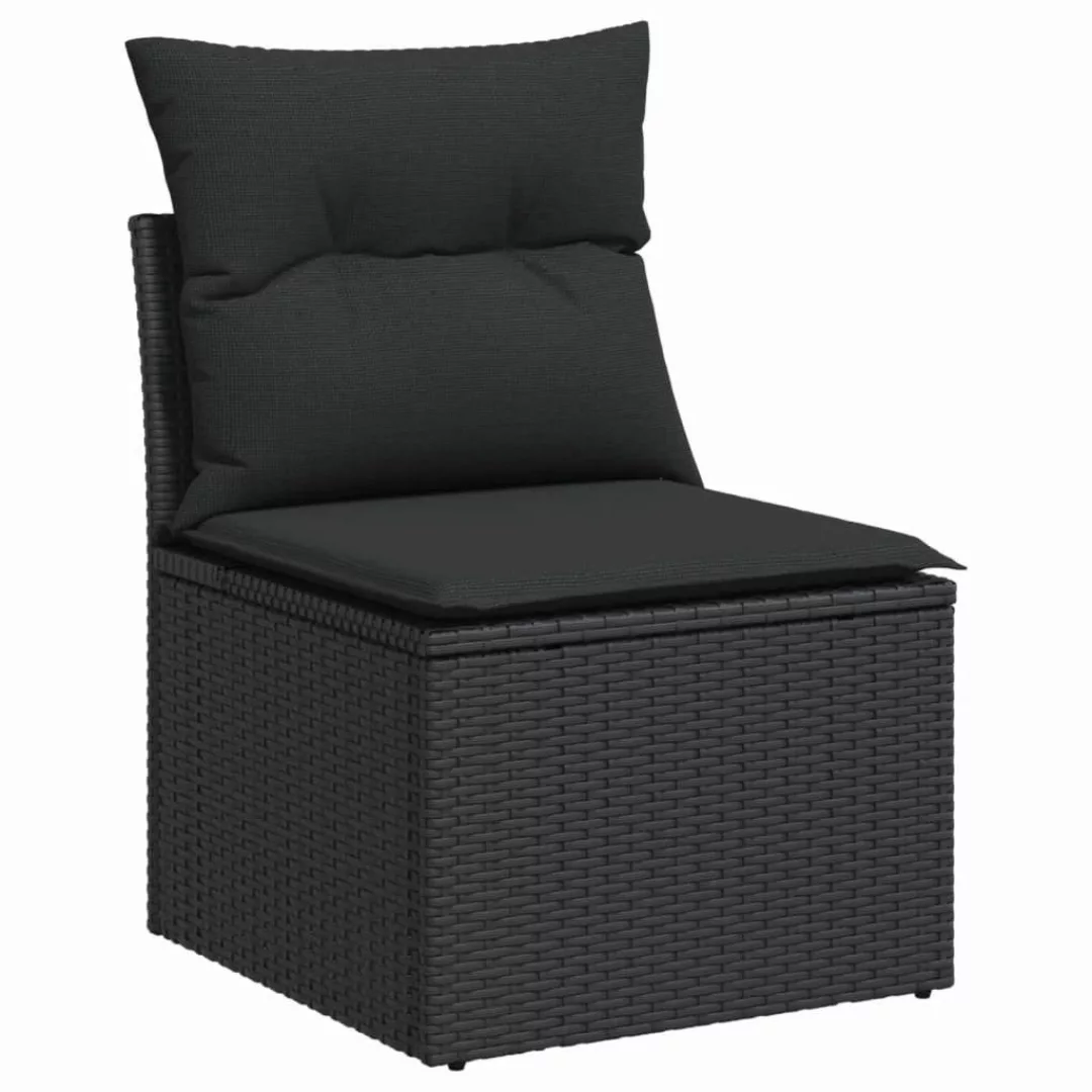 vidaXL Gartenlounge-Set 3-tlg. Garten-Sofagarnitur mit Kissen günstig online kaufen