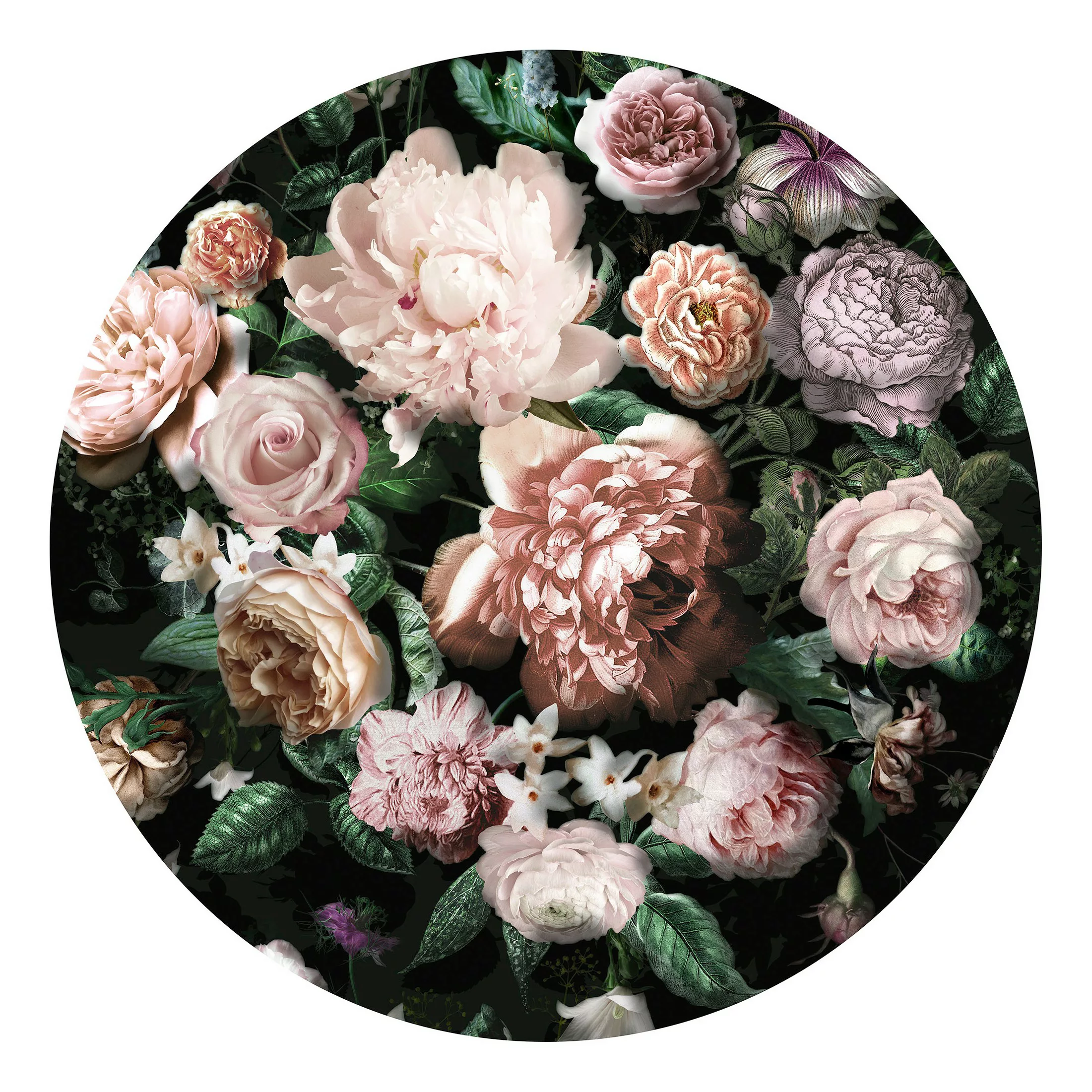 KOMAR Selbstklebende Vlies Fototapete/Wandtattoo - Flower Couture - Größe 1 günstig online kaufen