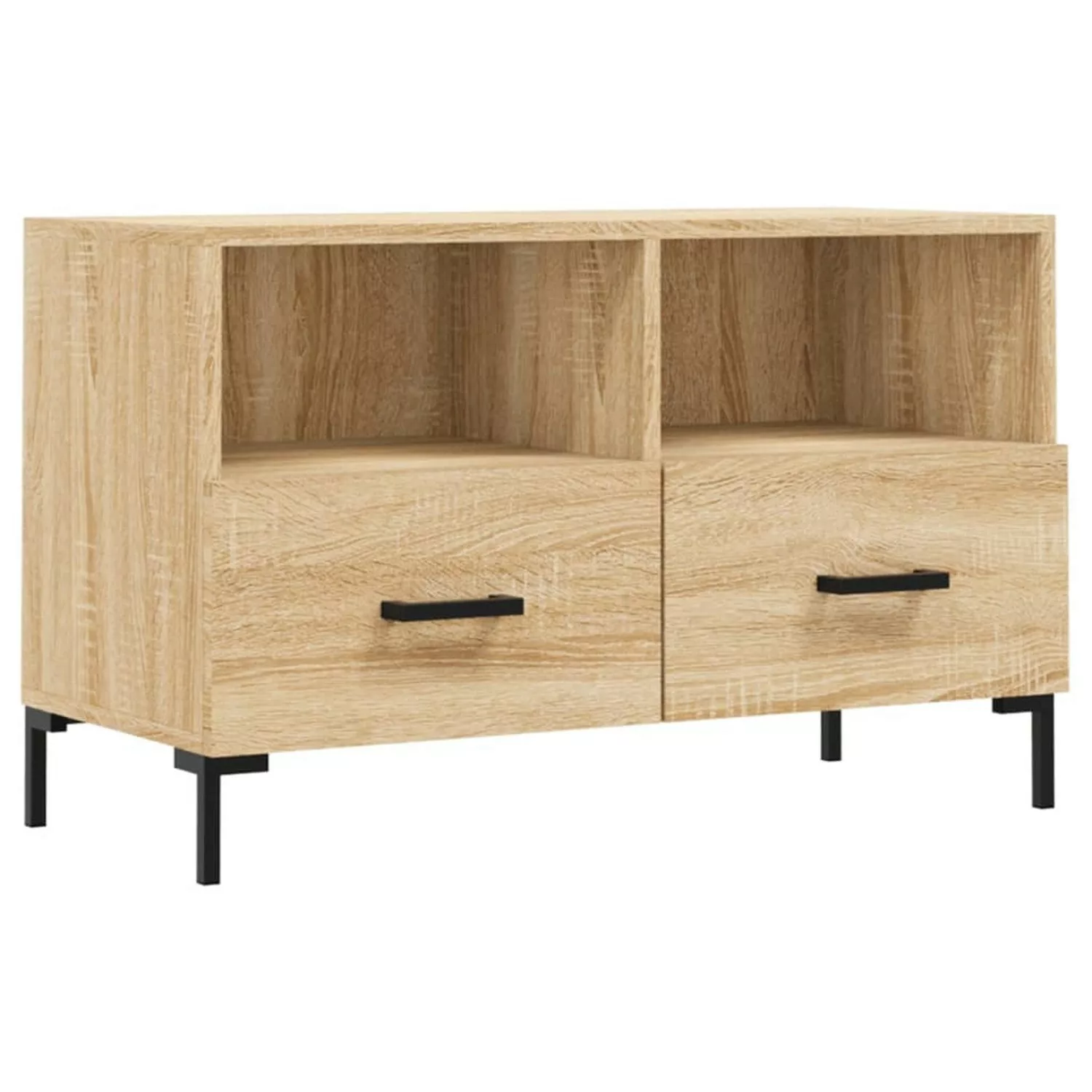VidaXL TV-Schrank Sonoma-Eiche 80x36x50 cm Holzwerkstoff  Modell 10 günstig online kaufen
