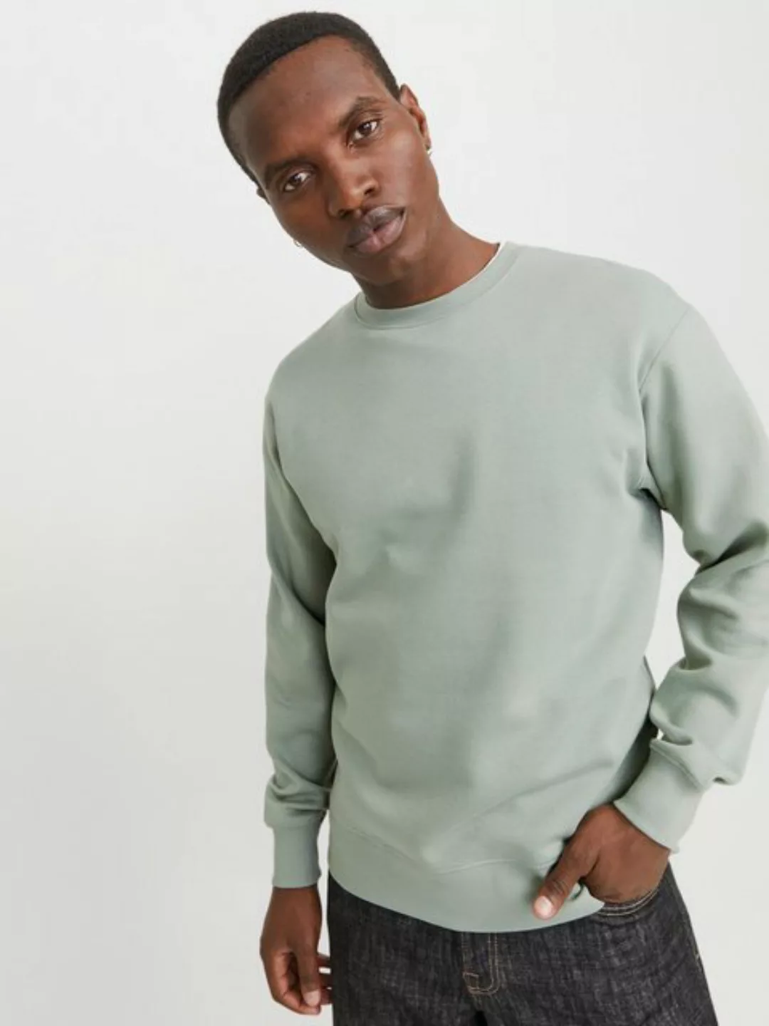 Jack & Jones Sweatshirt JJESTAR BASIC SWEAT CREW NECK NOOS mit Rundhalsauss günstig online kaufen