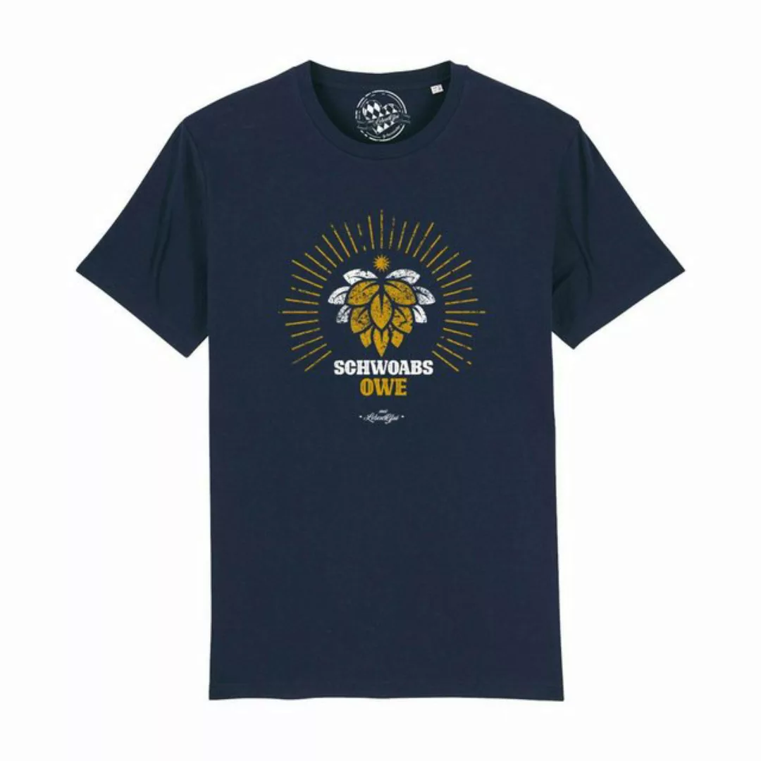 Bavariashop T-Shirt Herren T-Shirt "Schwoabs owe günstig online kaufen