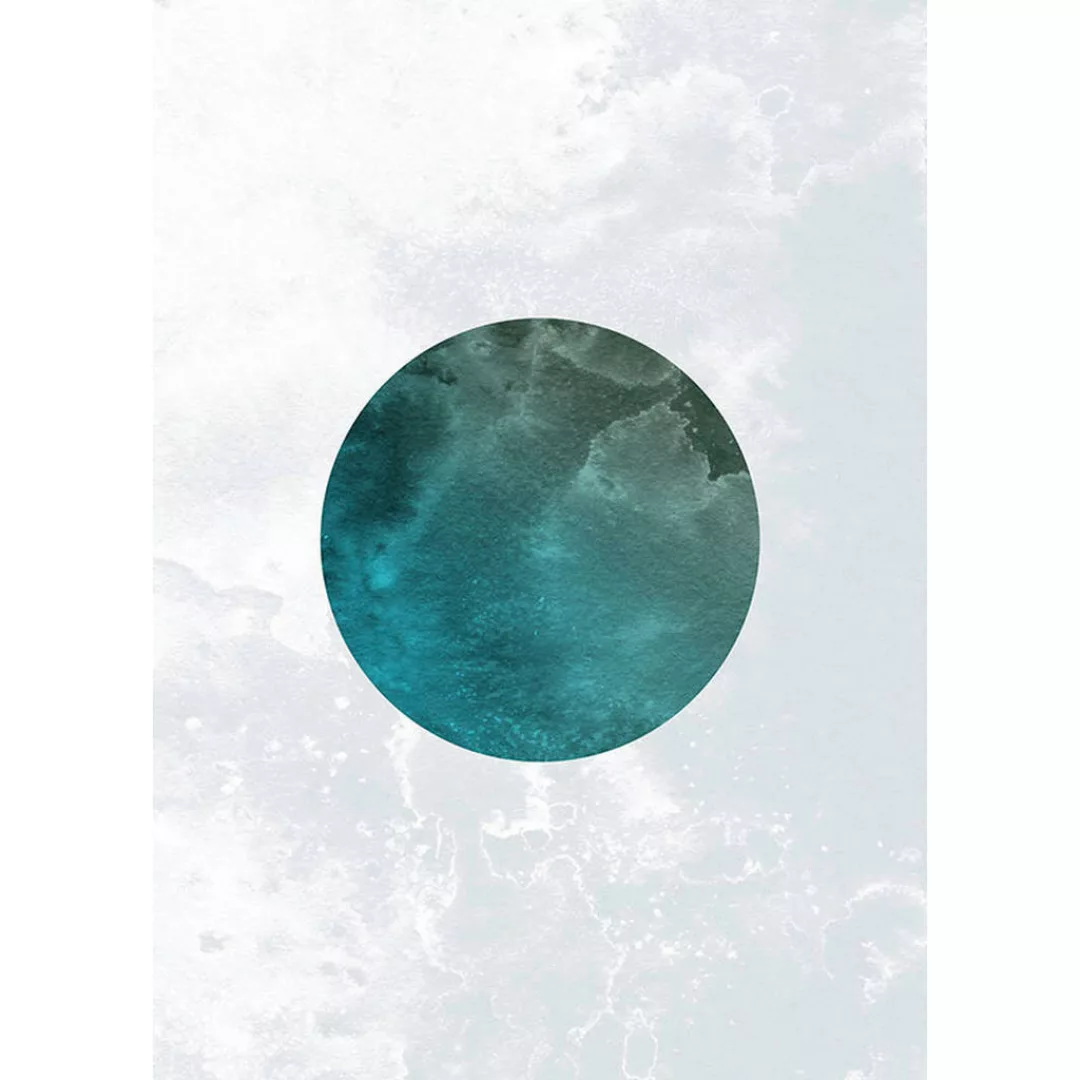 KOMAR Wandbild - Solum Luna - Größe: 50 x 70 cm mehrfarbig Gr. one size günstig online kaufen