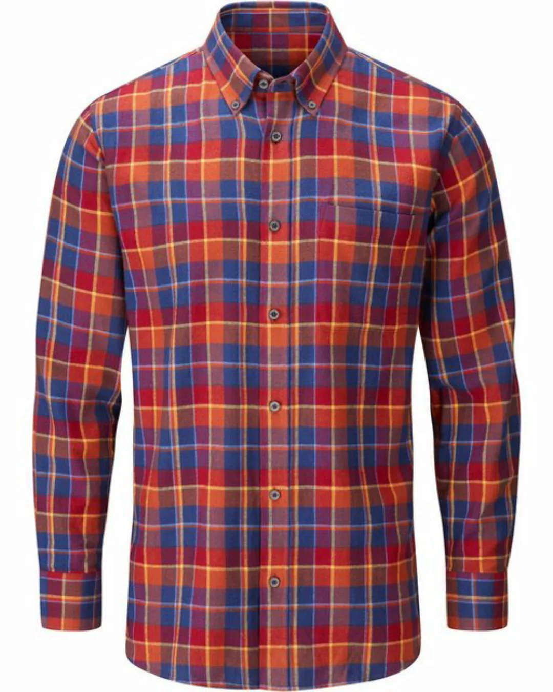 Alan Paine Flanellhemd Karohemd Ilkley Flannel günstig online kaufen