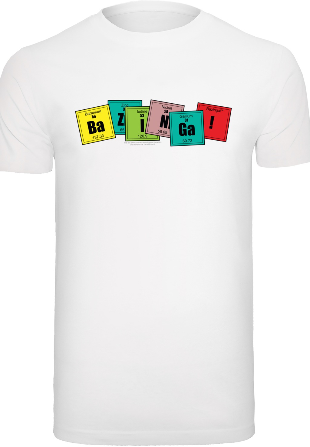 F4NT4STIC T-Shirt "Big Bang Theory Bazinga", Herren,Premium Merch,Regular-F günstig online kaufen