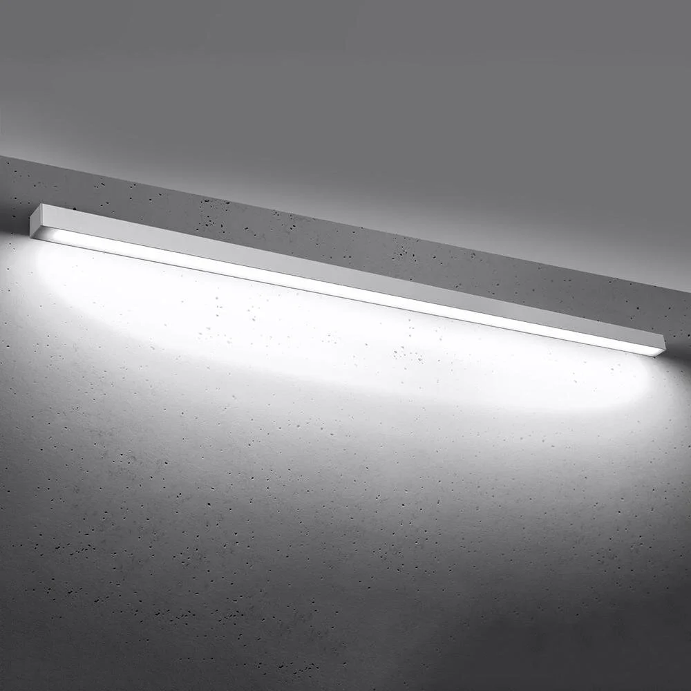 famlights | LED Wandleuchte Per in Weiß 50W 6500lm 4000K günstig online kaufen
