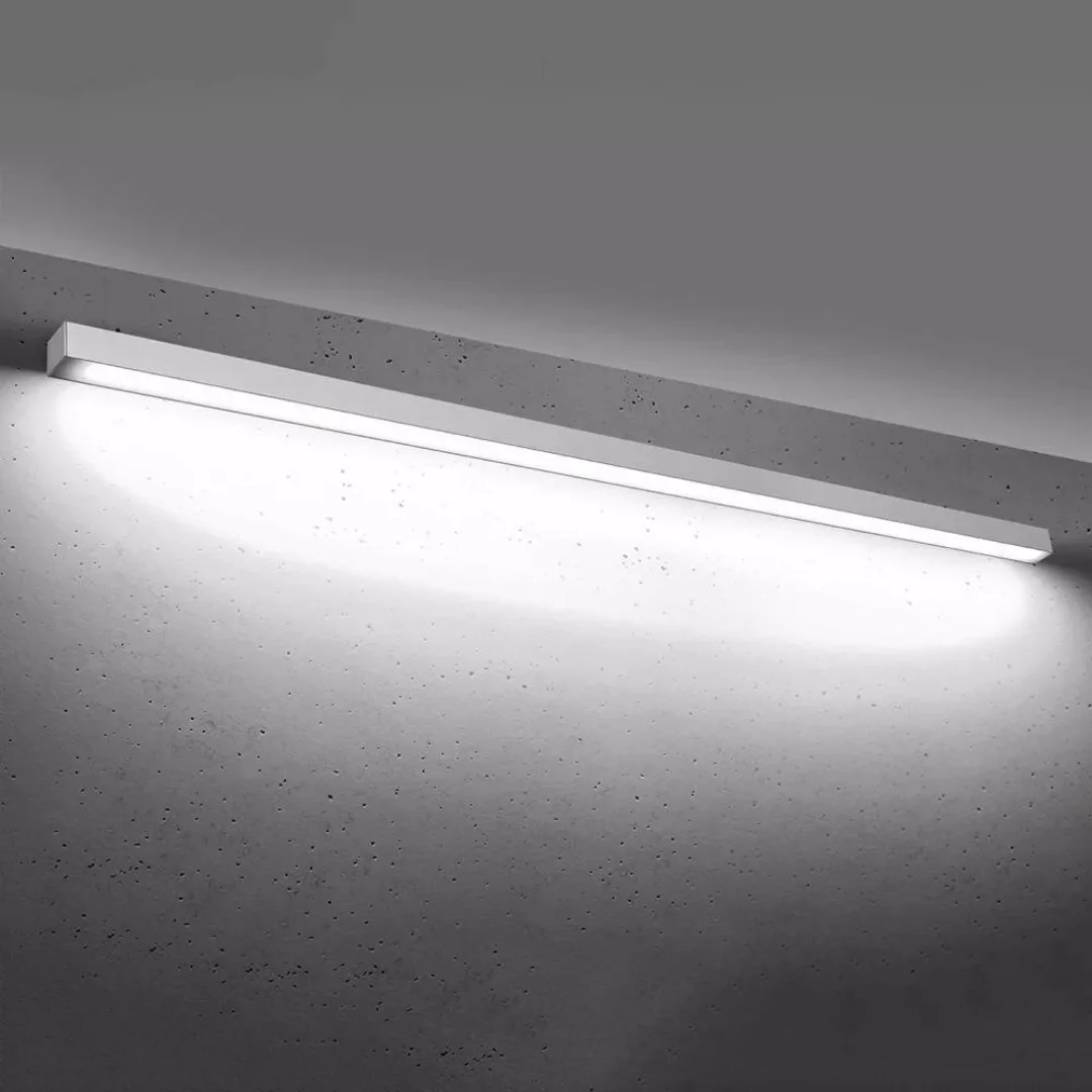 famlights | LED Wandleuchte Per in Weiß 50W 6500lm 4000K günstig online kaufen