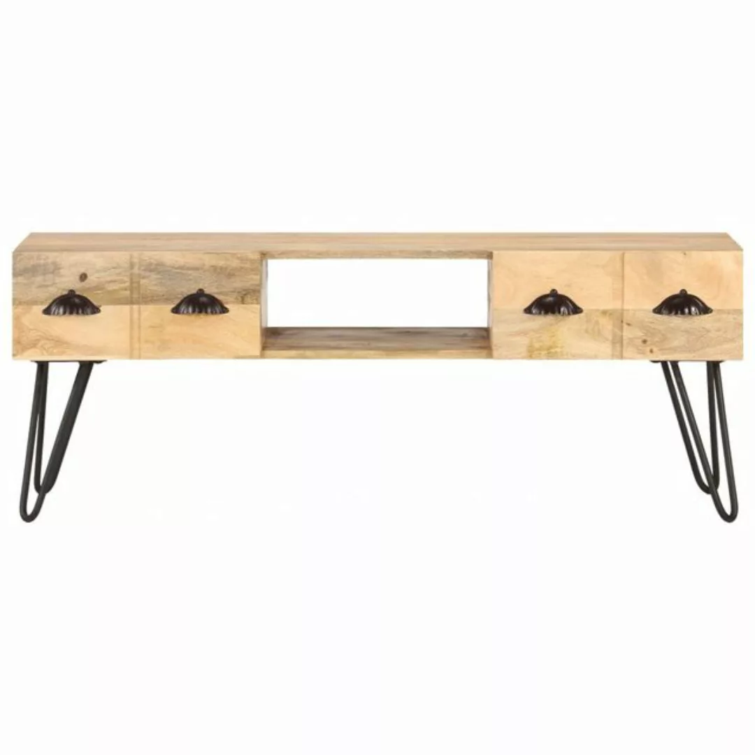 Tv-schrank 120x35x45 Cm Mango Massivholz günstig online kaufen