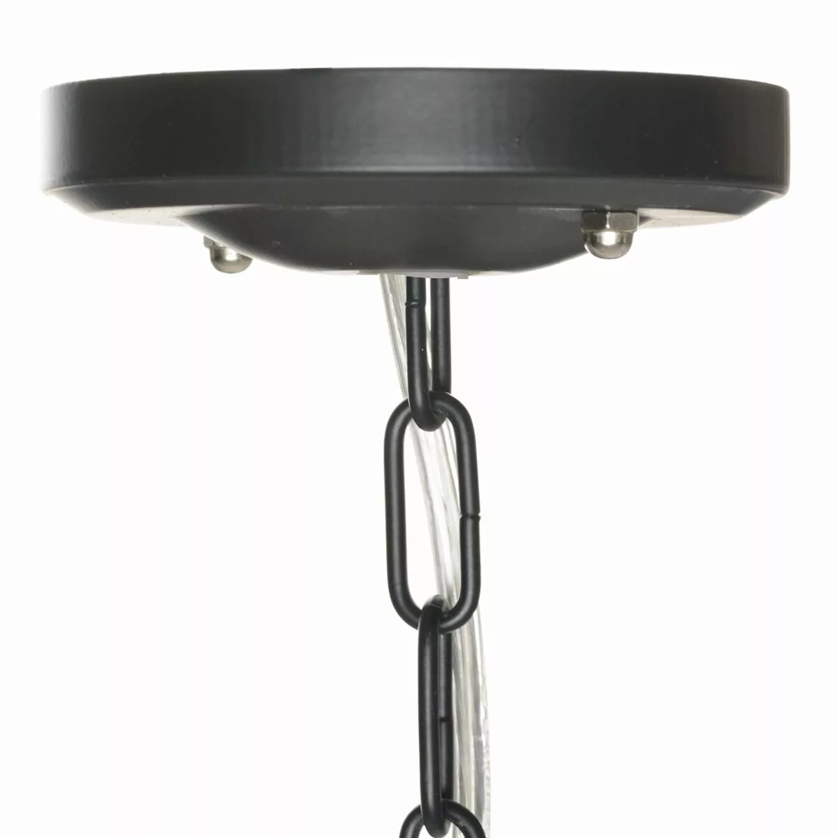Deckenlampe 34 X 34 X 54 Cm Schwarz Metall günstig online kaufen