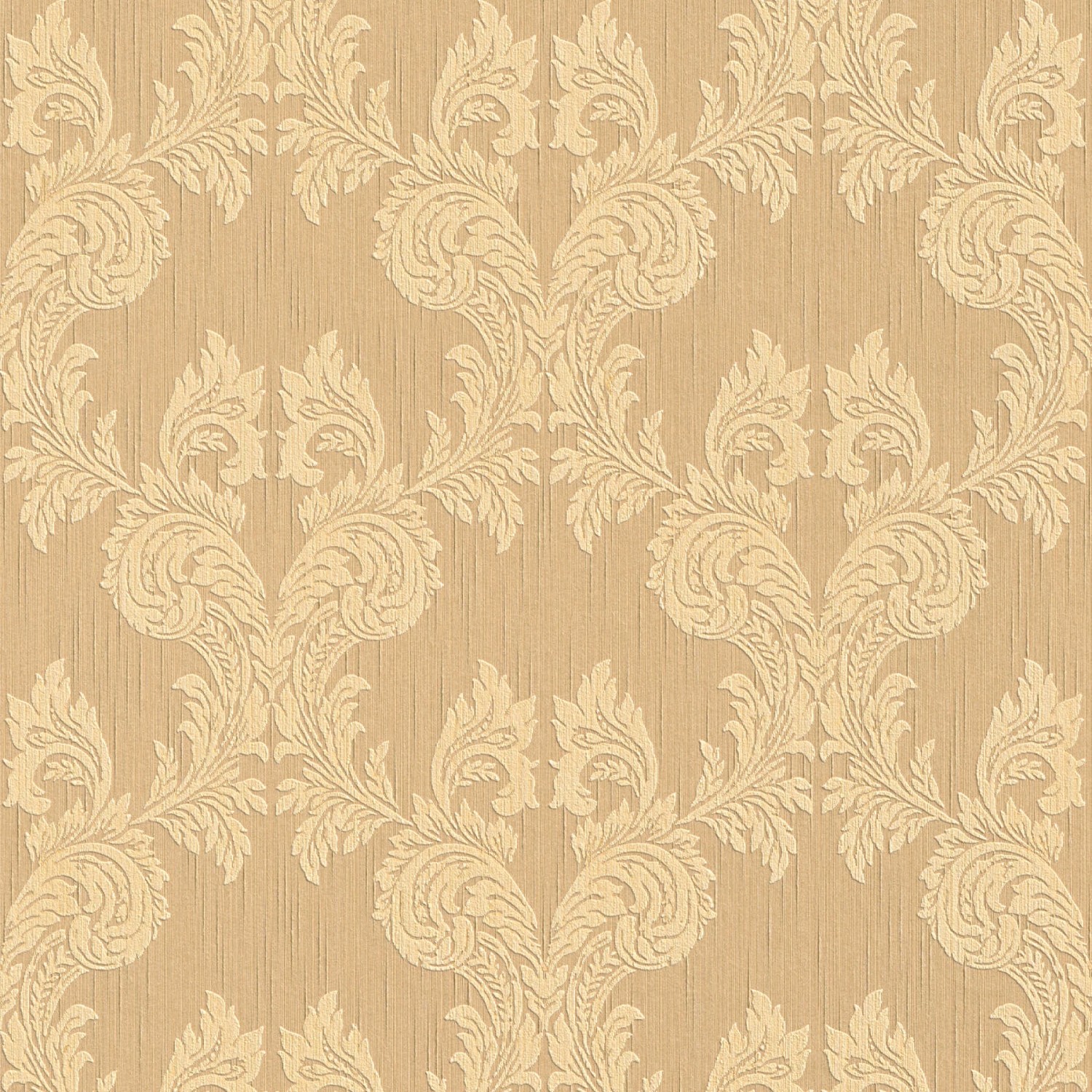 Tadessi Tapete Barock Samuel M1 No 3789 Vliestapete Orange Beige Barocktape günstig online kaufen