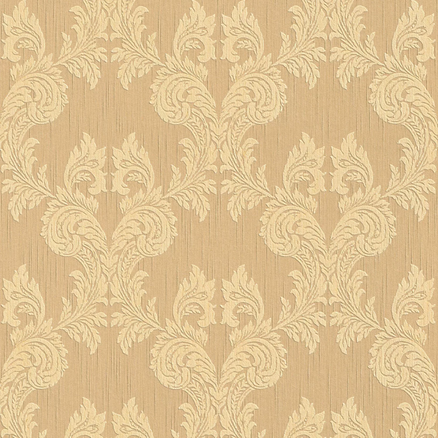 Tadessi Tapete Barock Samuel M1 No 3789 Vliestapete Orange Beige Barocktape günstig online kaufen