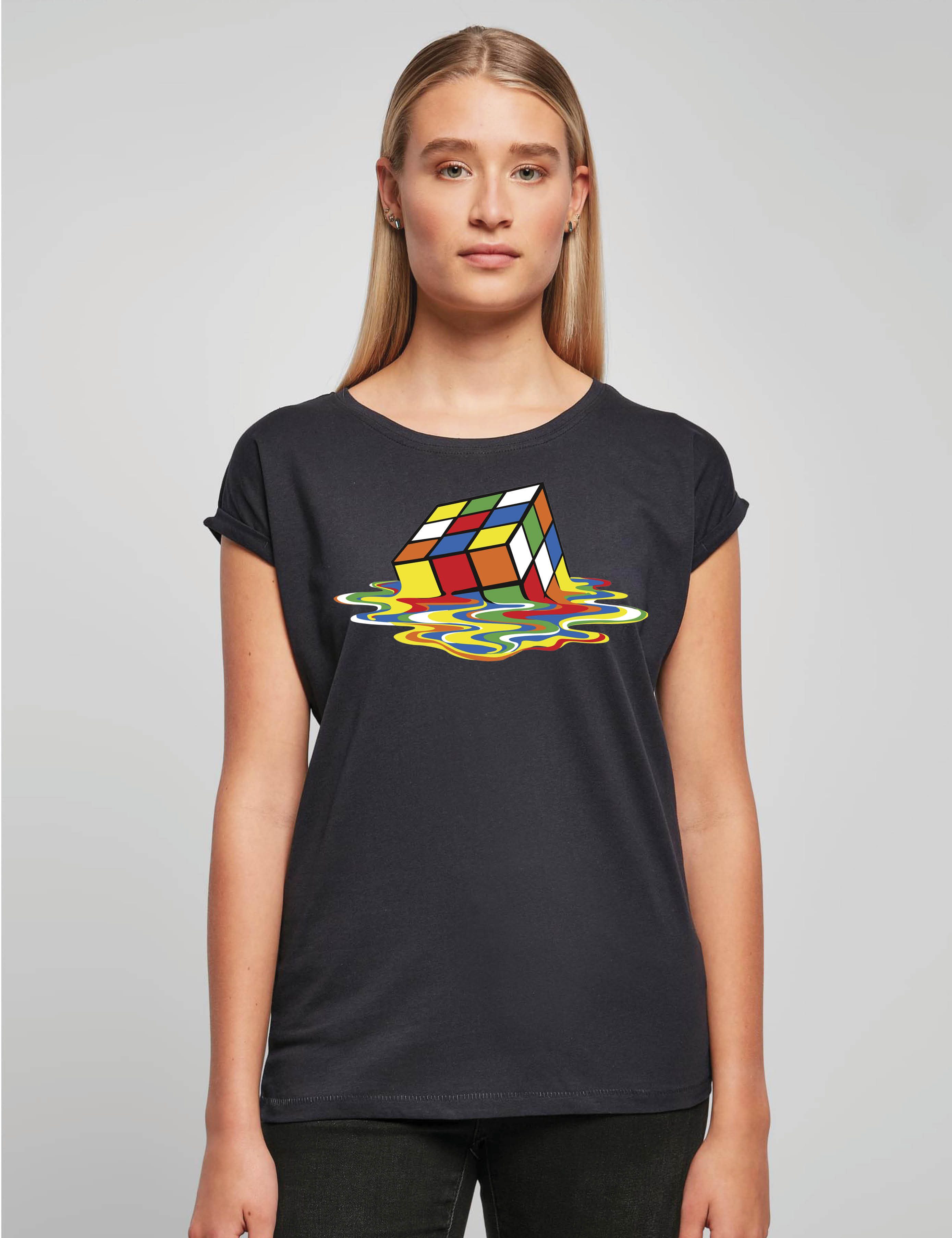 Youth Designz Print-Shirt "Zauberwürfel" Damen T-Shirt günstig online kaufen
