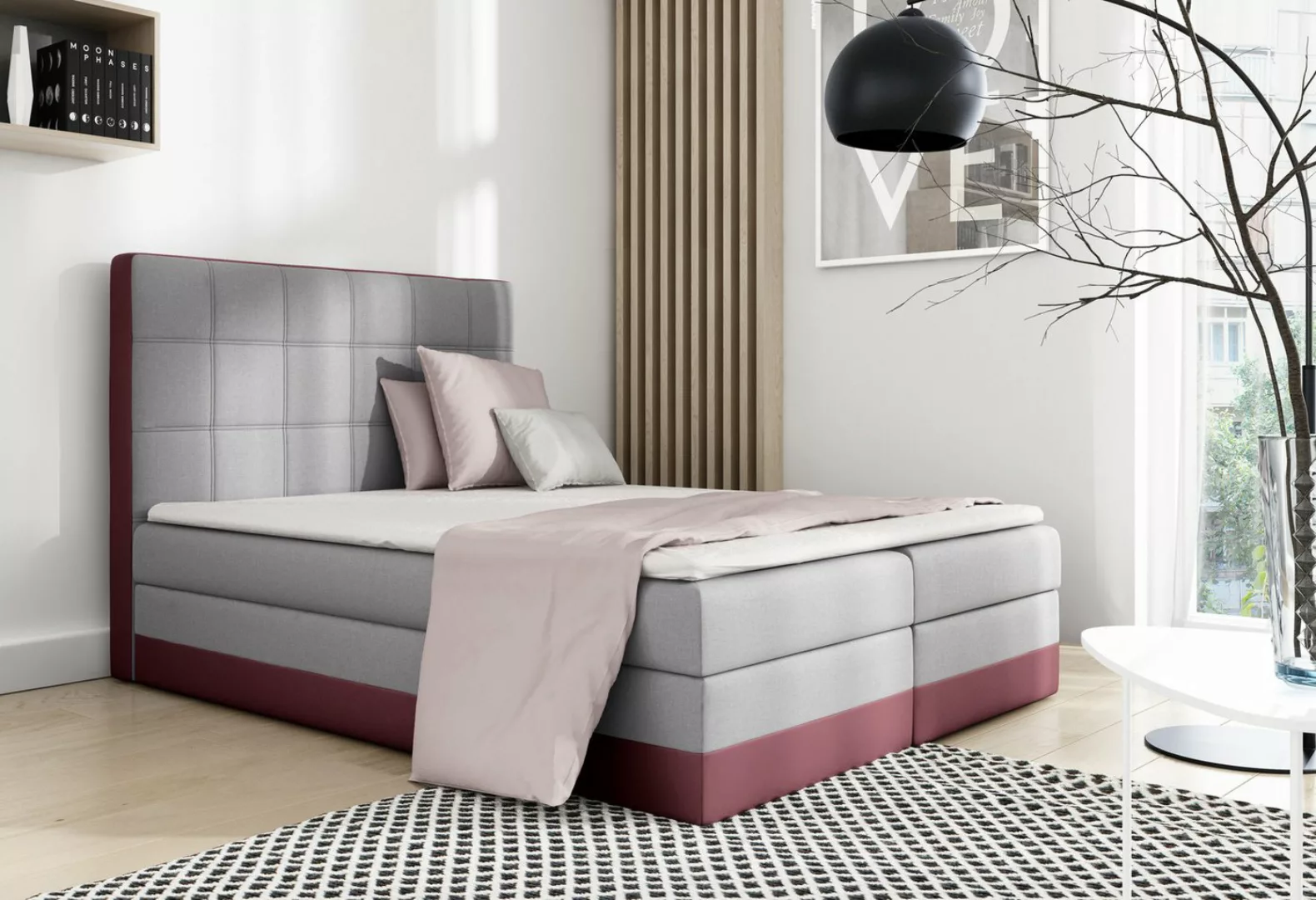 Schlaffabrik Boxspringbett LORICE (Sawana 21 + Soft 28), inkl. Matratze, To günstig online kaufen