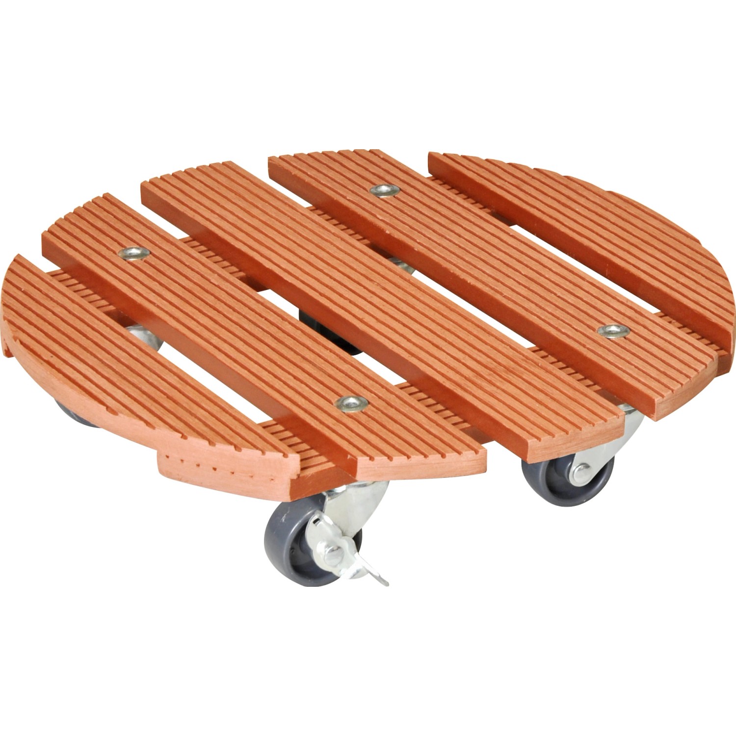 Wagner Multi Pflanzenroller WPC Terracotta rund Ø 29 cm FSC® günstig online kaufen