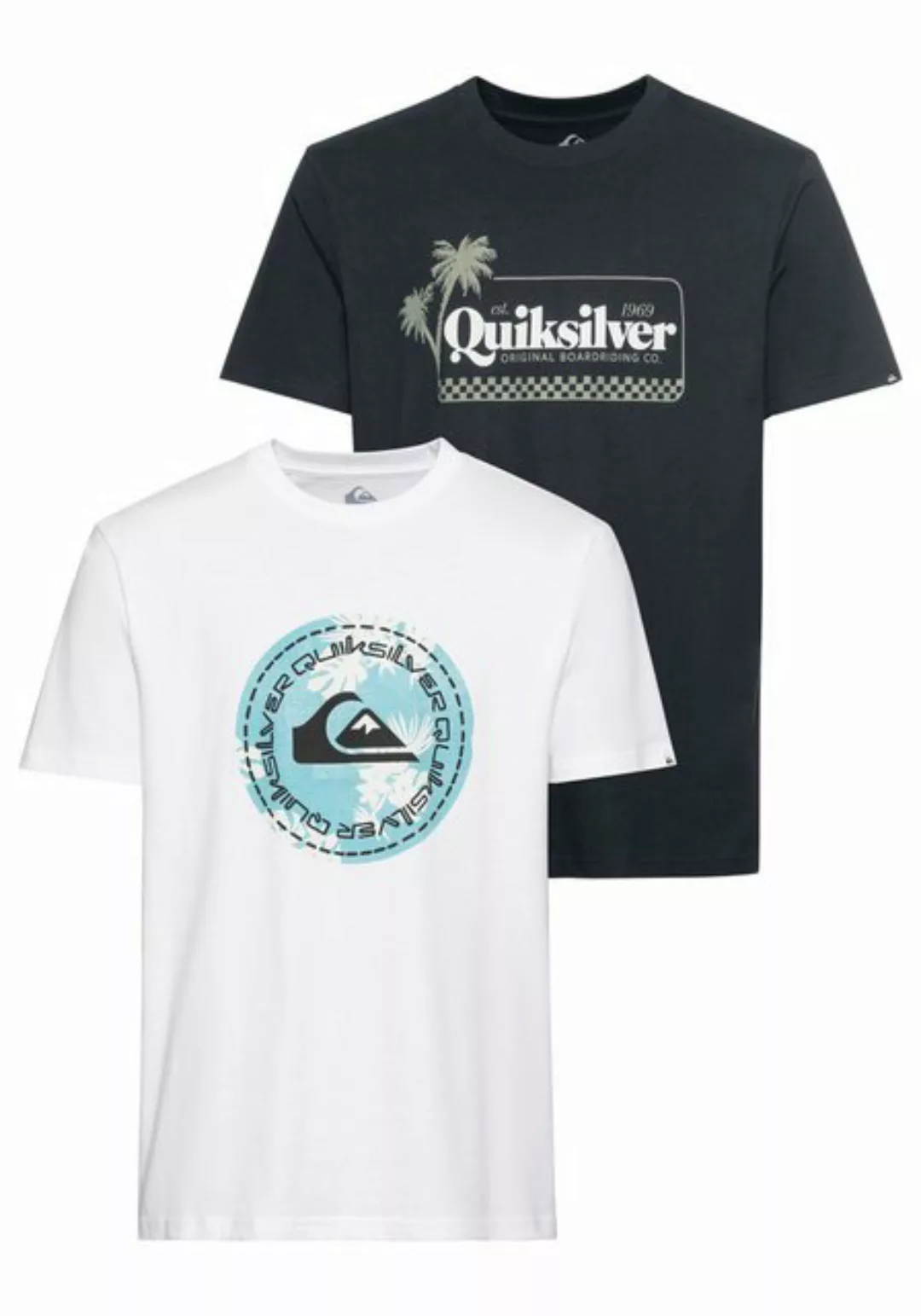 Quiksilver T-Shirt (Packung, 2-tlg., 2er-Pack) günstig online kaufen