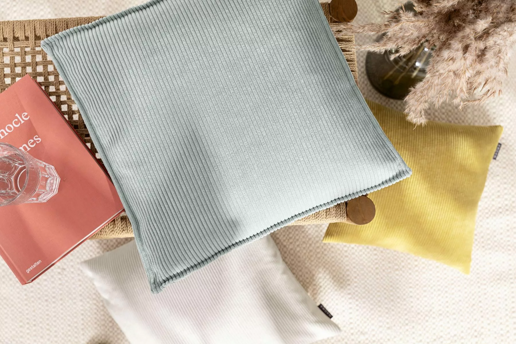 Magma Heimtex Kissenbezug Kissenhülle Inga Cord günstig online kaufen
