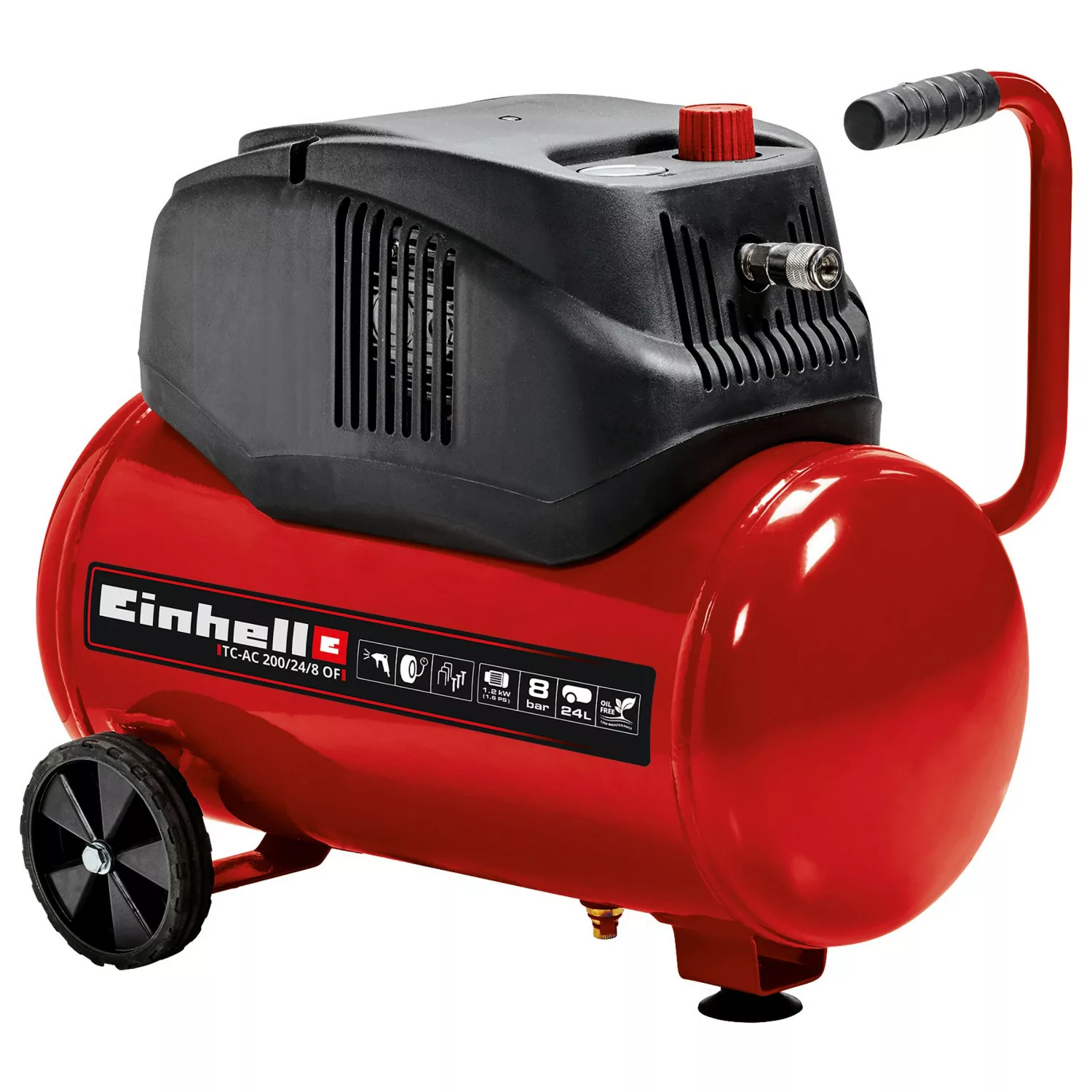 Einhell Kompressor TC-AC 200/24/8 Ölfrei günstig online kaufen