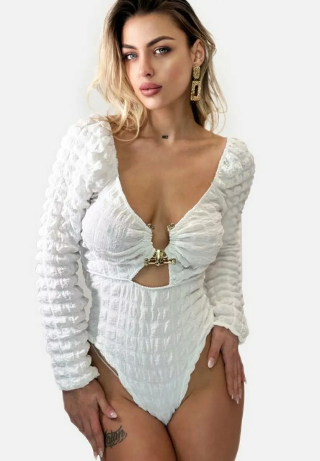Elara Klassische Bluse Elara Damen Body (1-tlg) günstig online kaufen