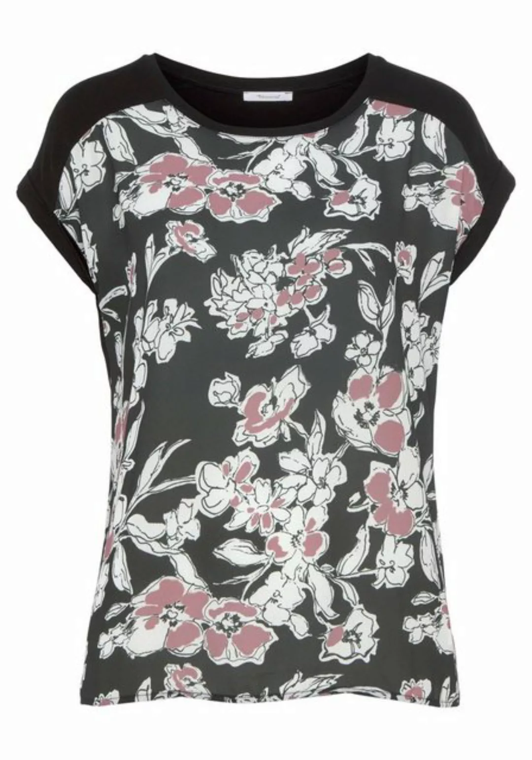 Tamaris Shirtbluse mit modischen Allover-Print - NEUE KOLLEKTION günstig online kaufen