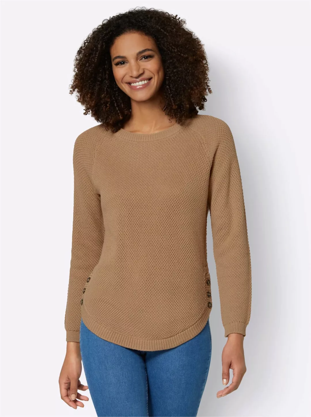 Casual Looks Rundhalspullover "Pullover" günstig online kaufen